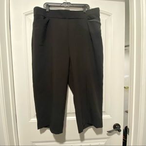 Torrid black gaucho pants
